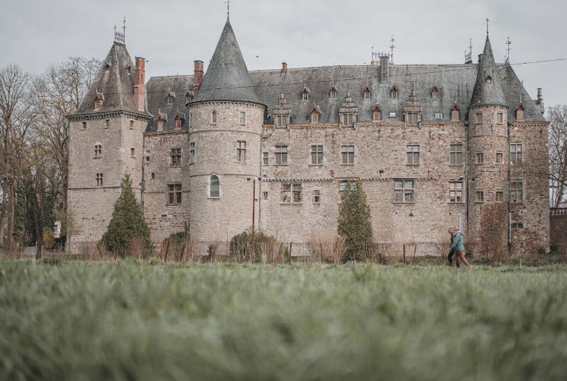 Chateau-Ferme de Cour-sur-Heure, Belgium